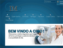 Tablet Screenshot of cimoimagem.com.br